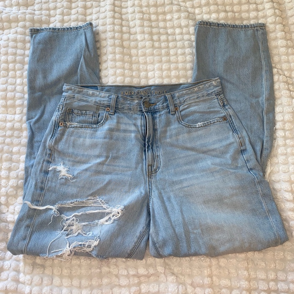 AE Ripped Mom Jeans - Picture 3 of 6